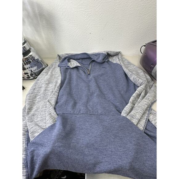 Tommy Bahamas Sweater Men XL Adult Blue Navy 1/2 Zip Outdoors Fleece Gorp Core - Picture 13 of 14